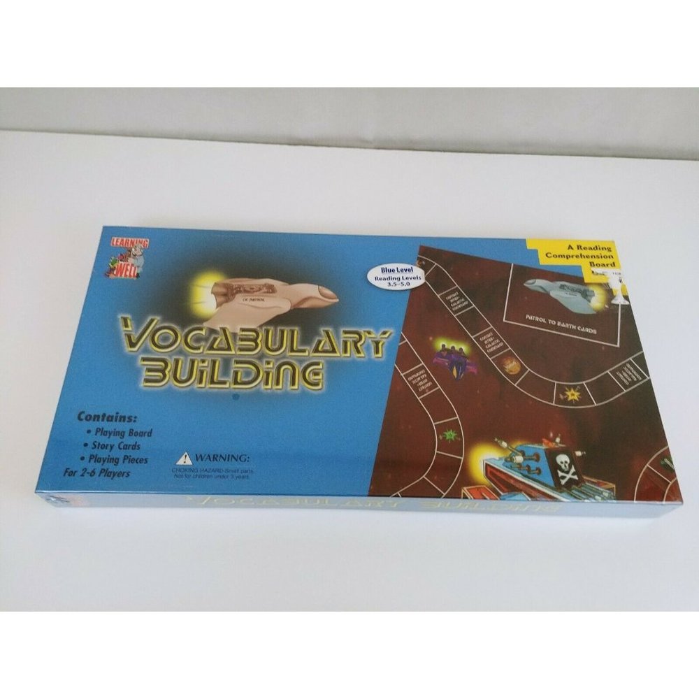Vocabulary Building Blue Level Edition Board Game Reading Comprehension Complete